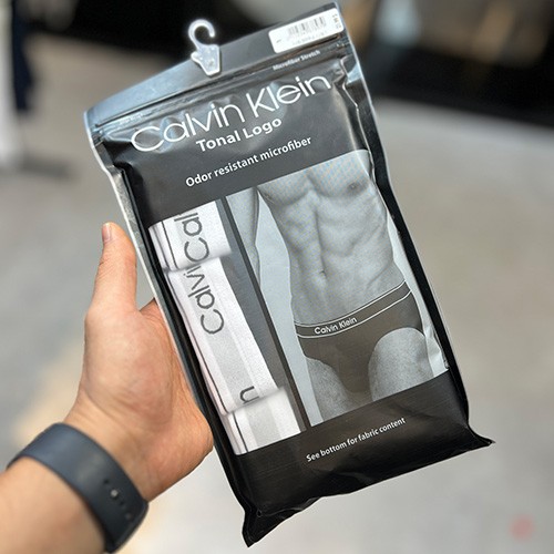 شورت اسلیپ هفتی Calvin Klein پک 3 عددی رنگ (مشکی،سفید،طوسی) سایز 2XL